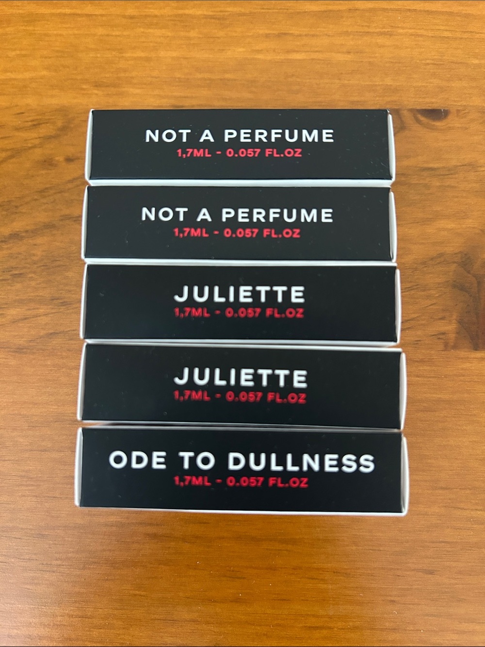 Set/5 ‘Juliette has a Gun’ Samples